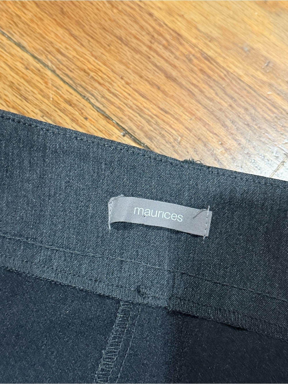 Maurices Bengaline Boot Cut Mid Rise Dress Pants Gray XL - Picture 6 of 11